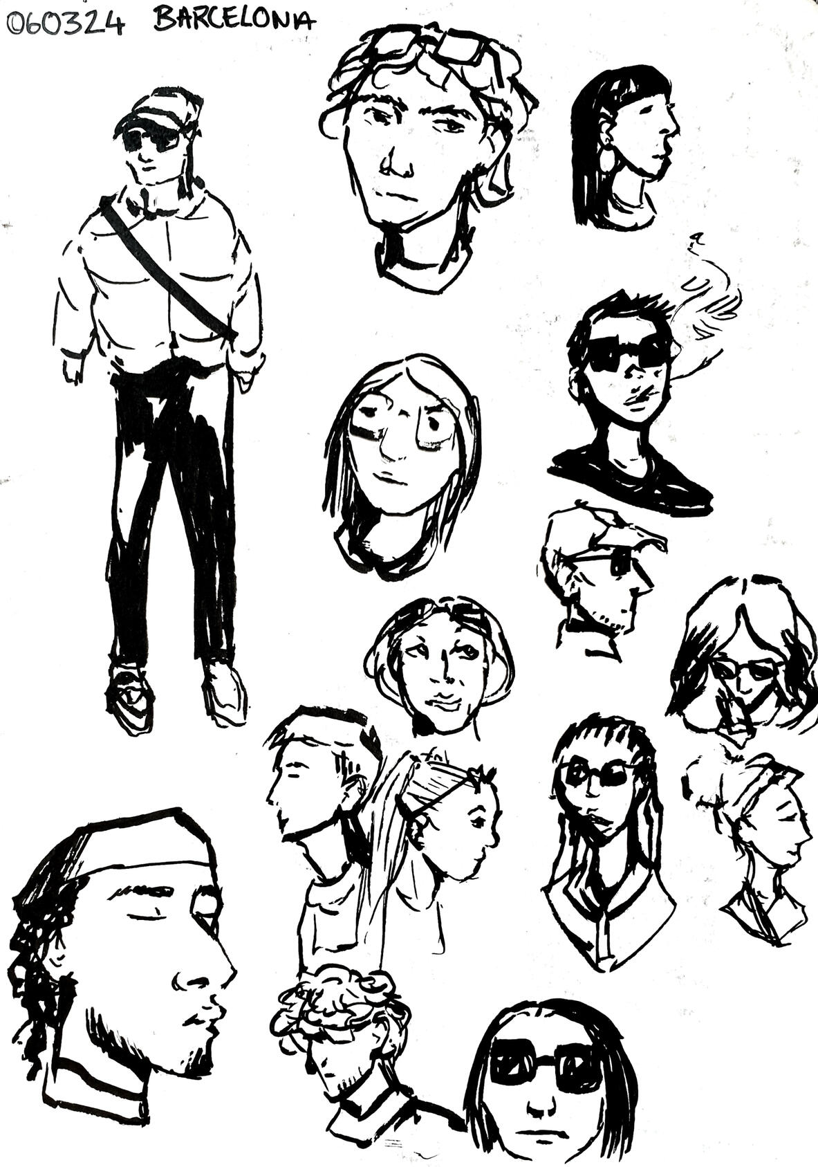 People Watching - Spain