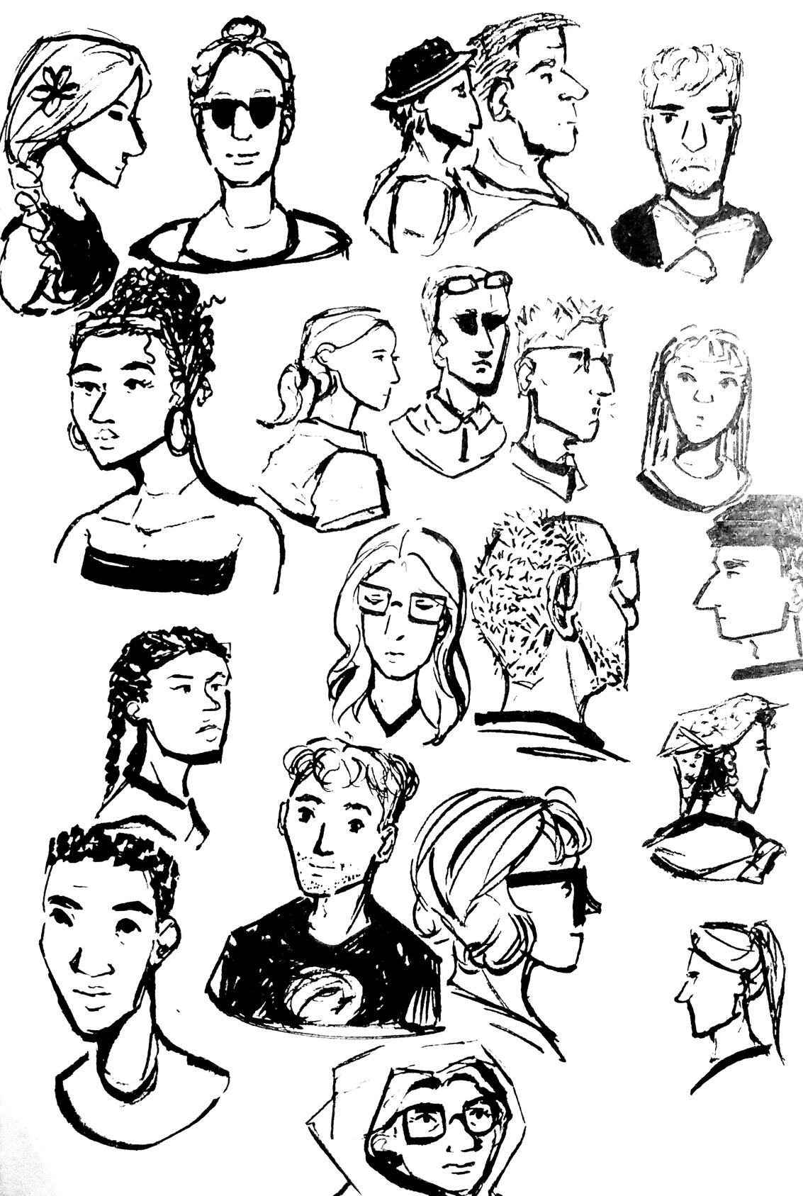 People Watching - Greece and Germany